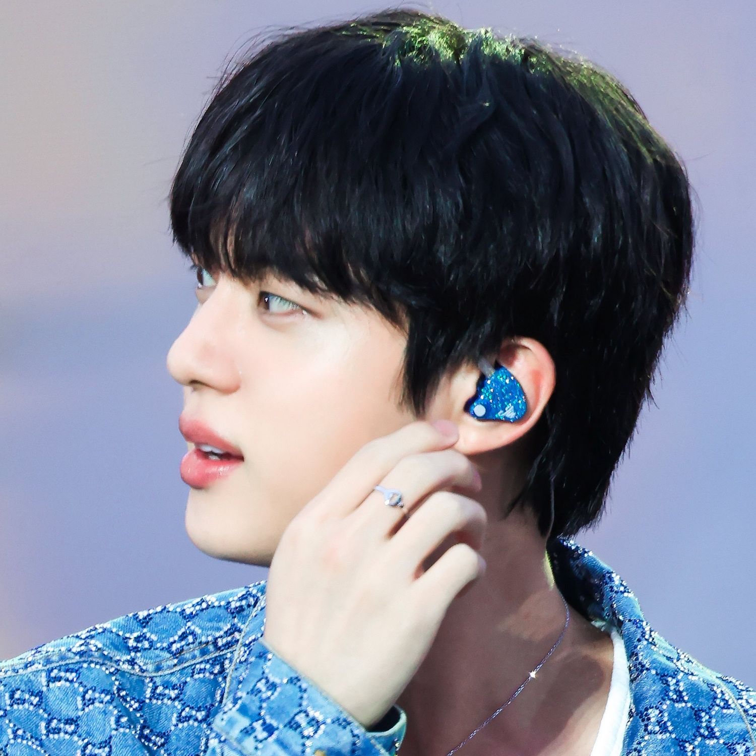 A moment captured by Jin (BTS)'s fan
