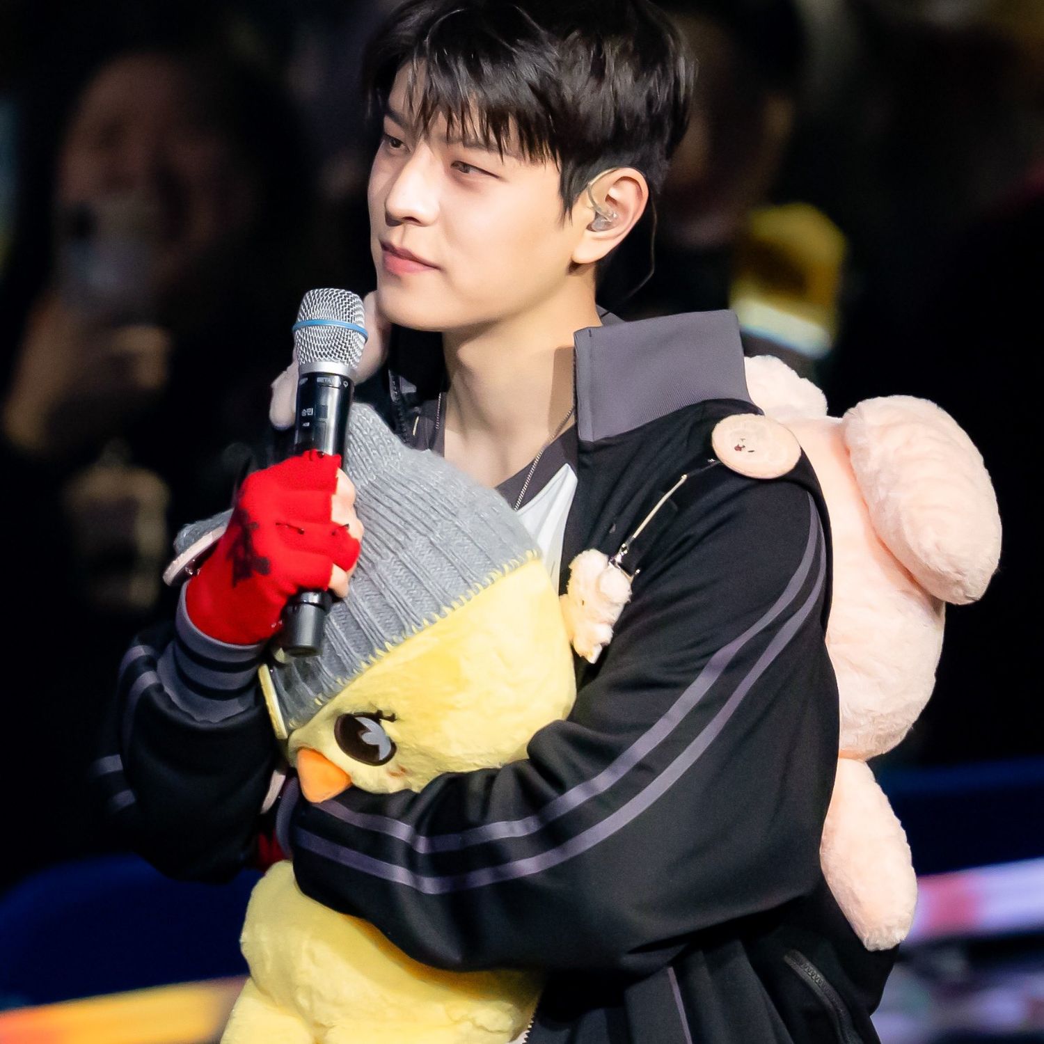 A moment captured by Seungmin (Stray Kids)'s fan