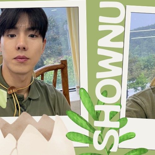 Recent activity shot of Shownu (MONSTA X)