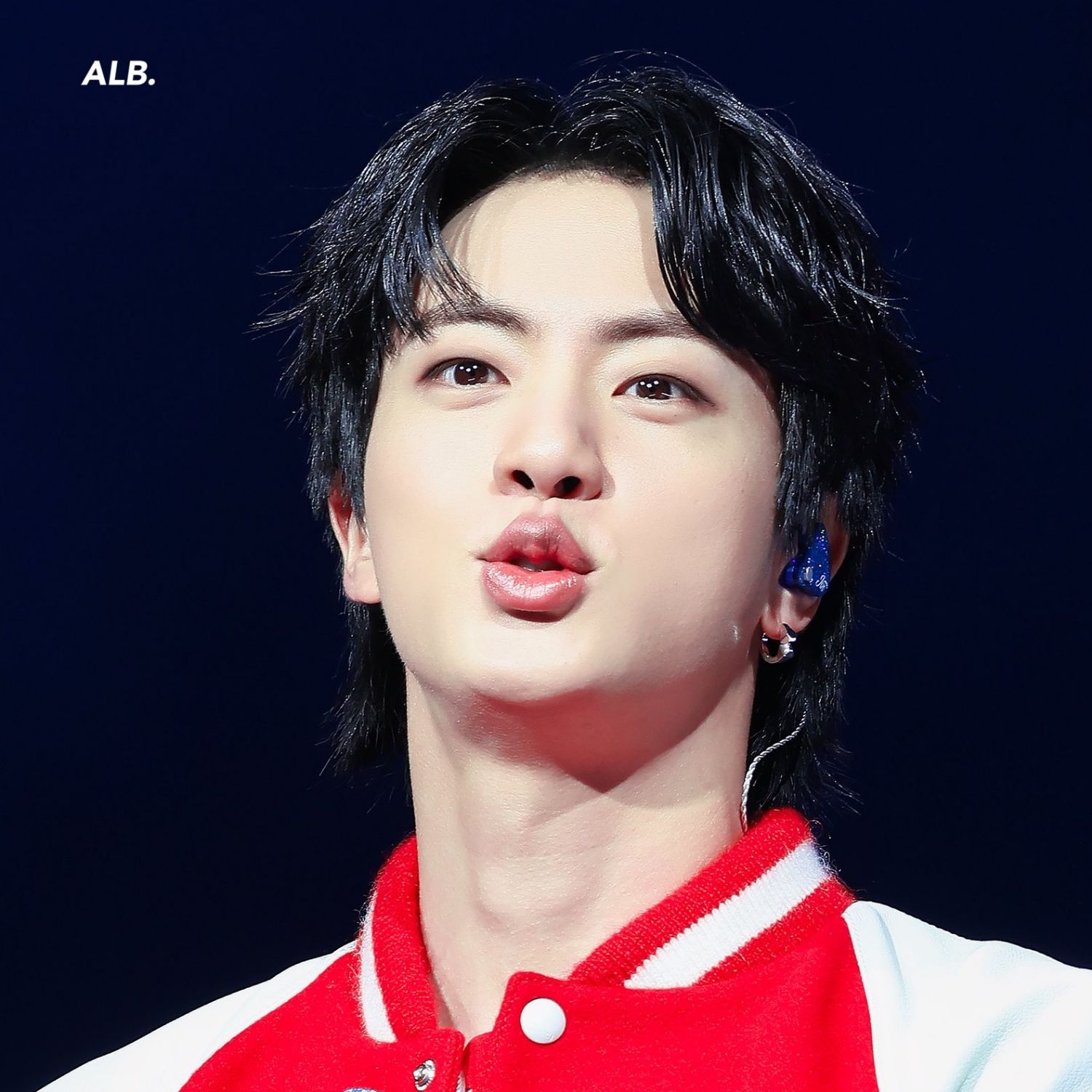 A moment captured by Jin (BTS)'s fan