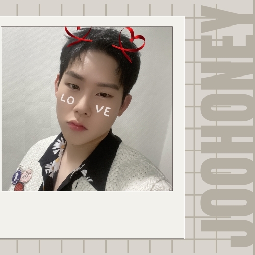 Recent activity shot of Joohoney (MONSTA X)