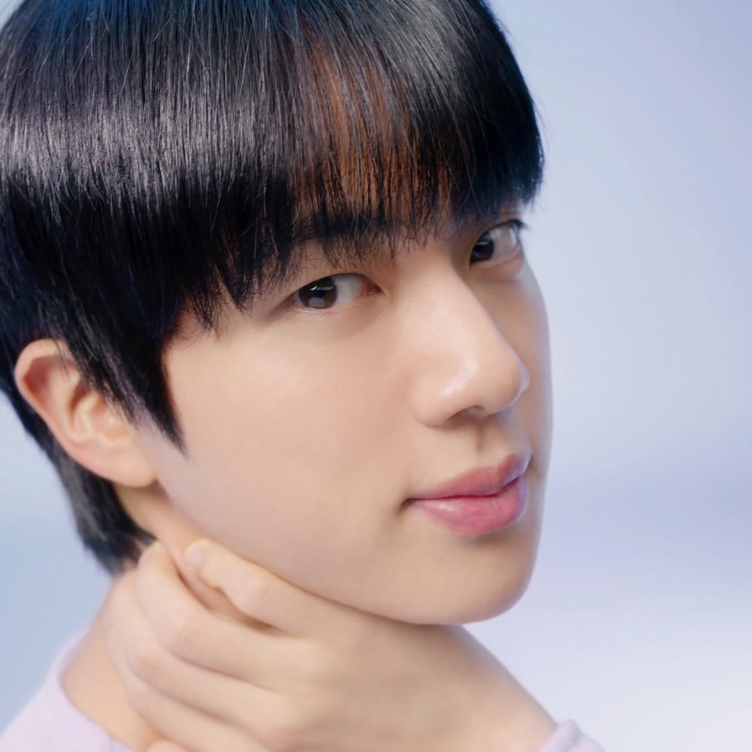 Recent activity shot of Jin (BTS)