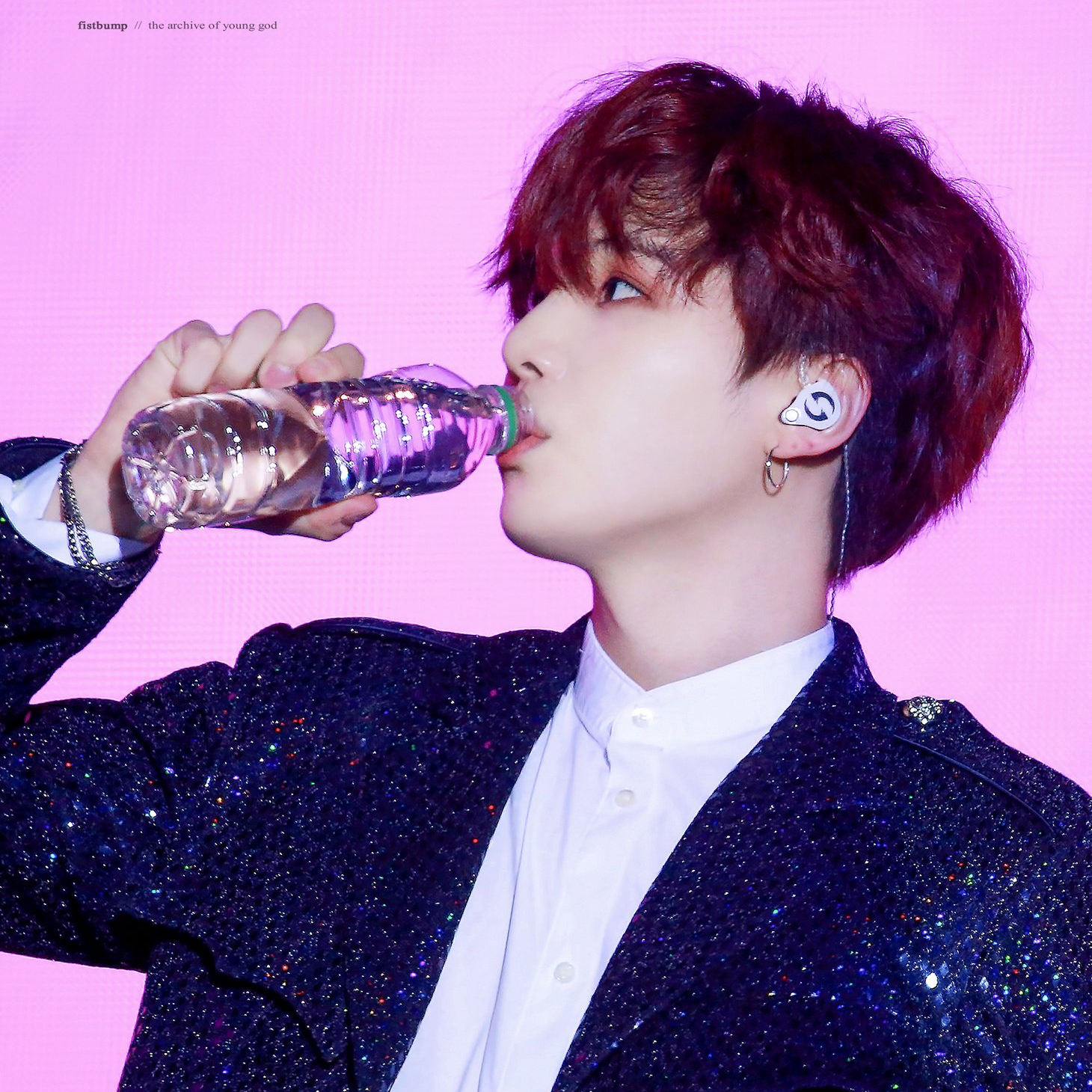 A moment captured by SUGA (BTS)'s fan