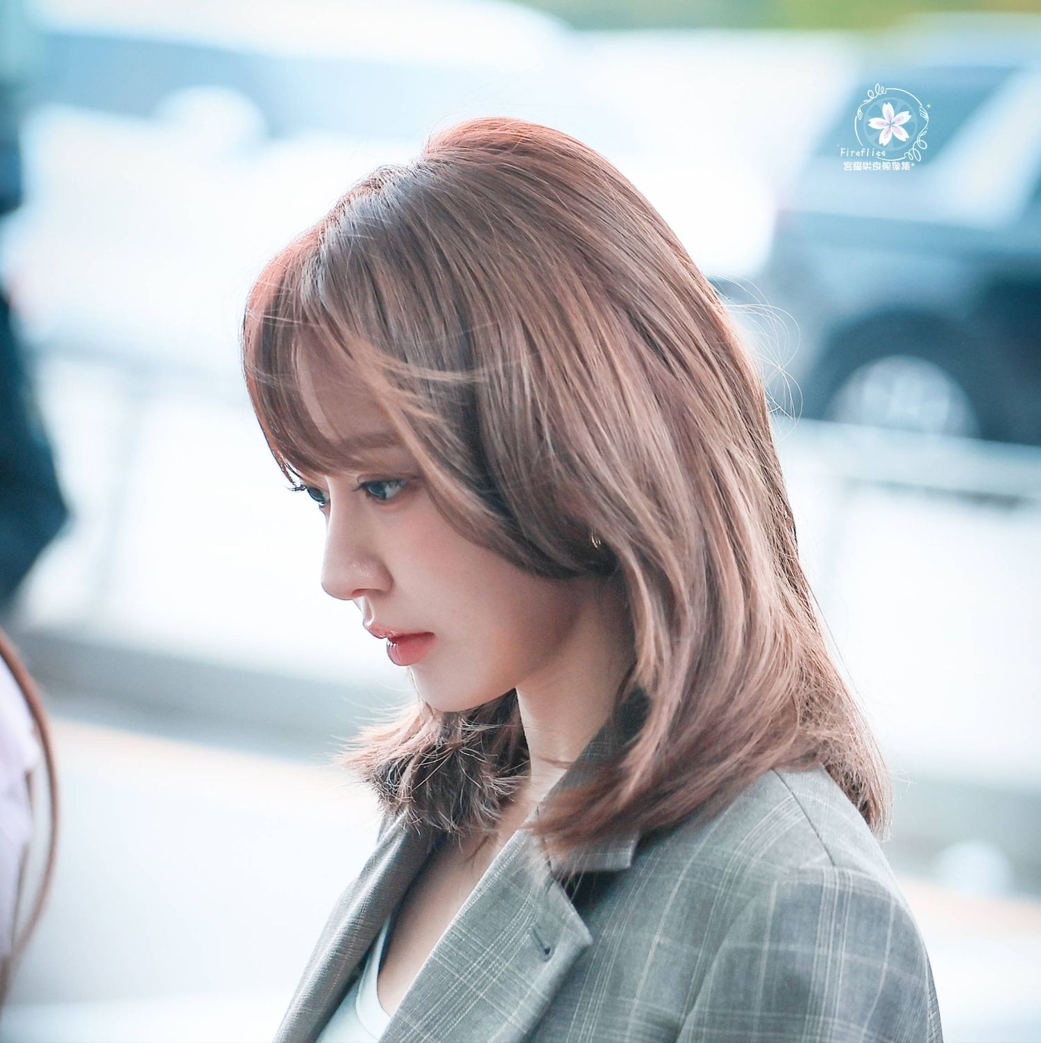 Recent activity shot of Sakura (LE SSERAFIM)