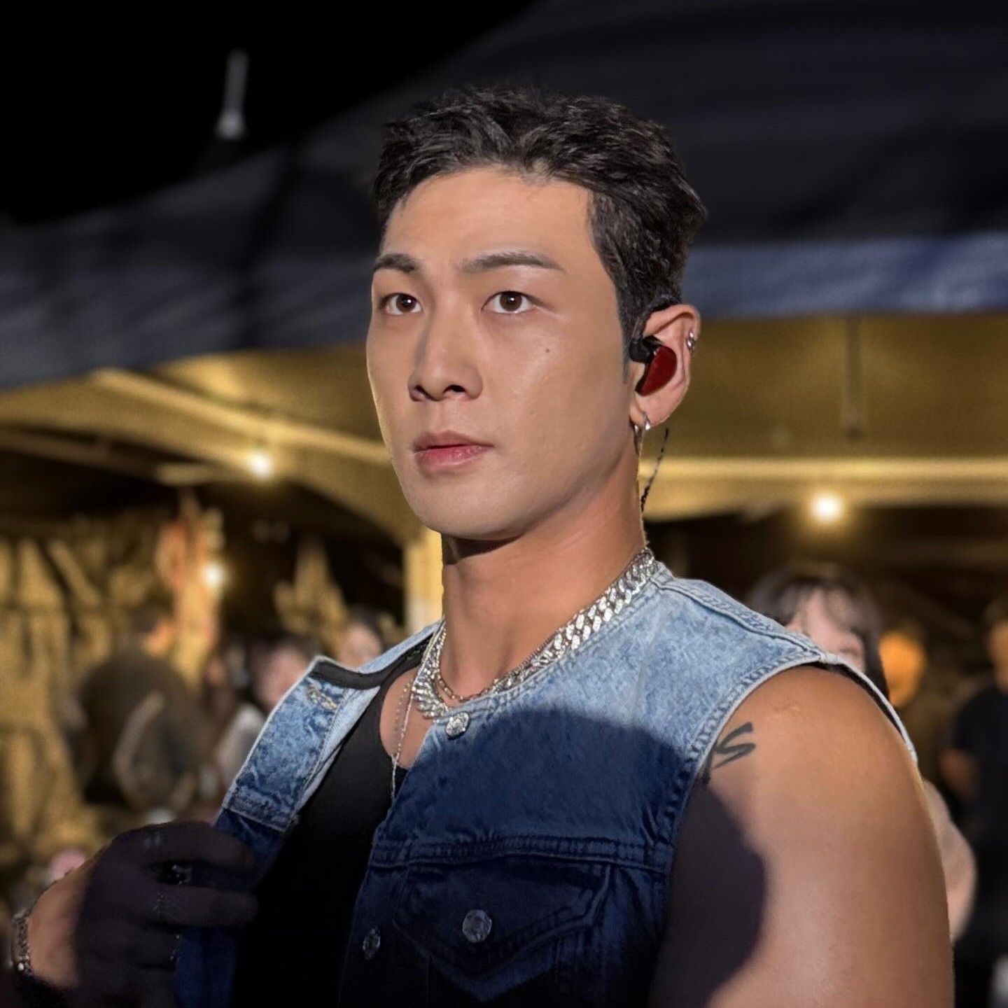 A moment captured by Baekho's fan