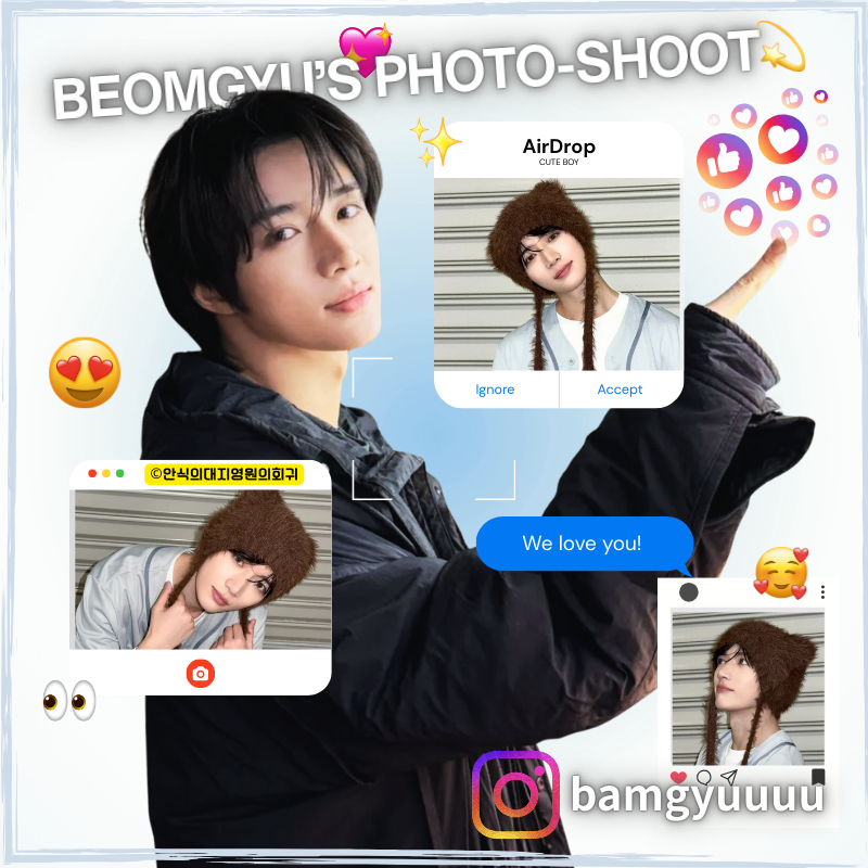 A moment captured by Beomgyu (TOMORROW X TOGETHER)'s fan