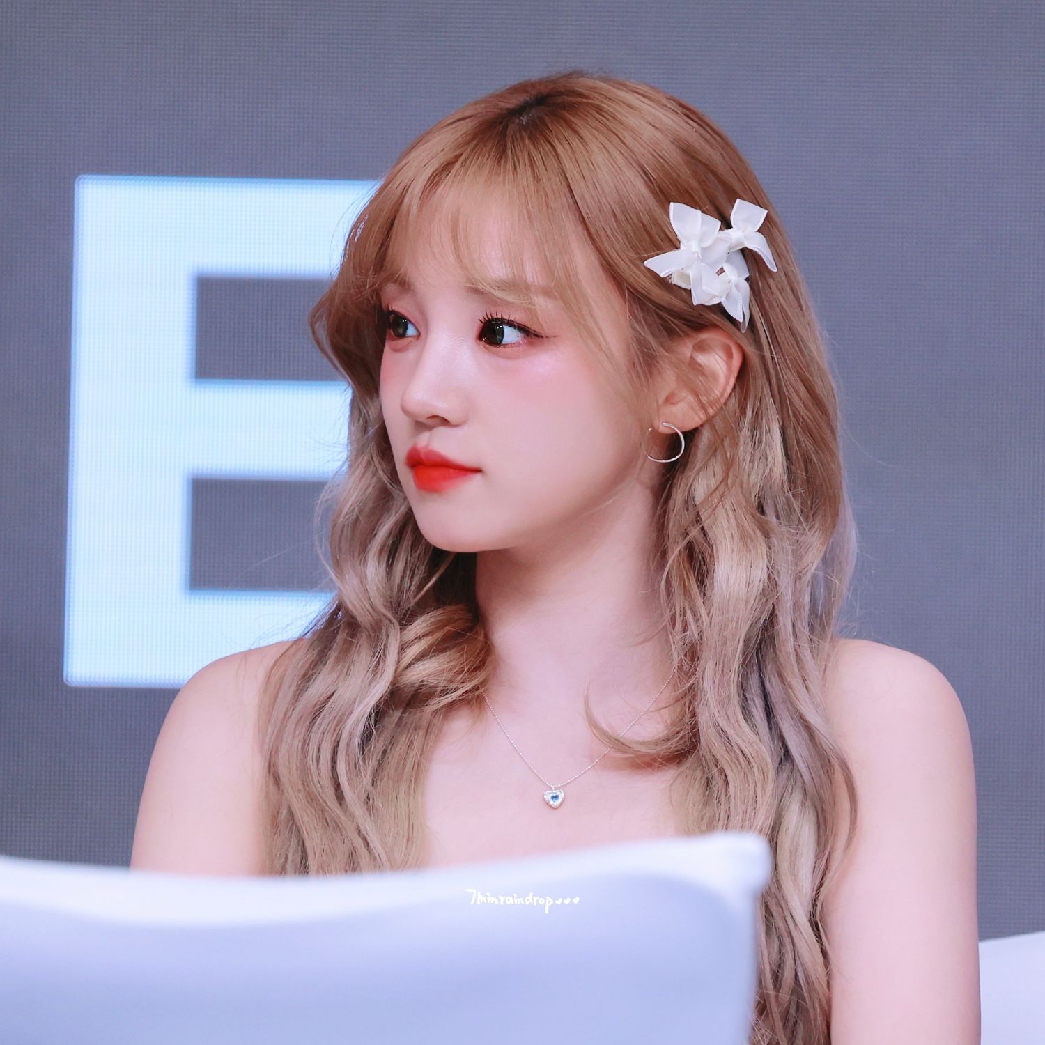 Behind-the-scenes cut of Yuqi (i-dle)