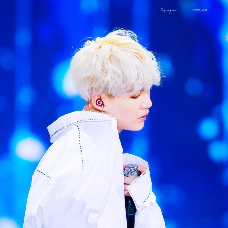 A moment captured by SUGA (BTS)'s fan