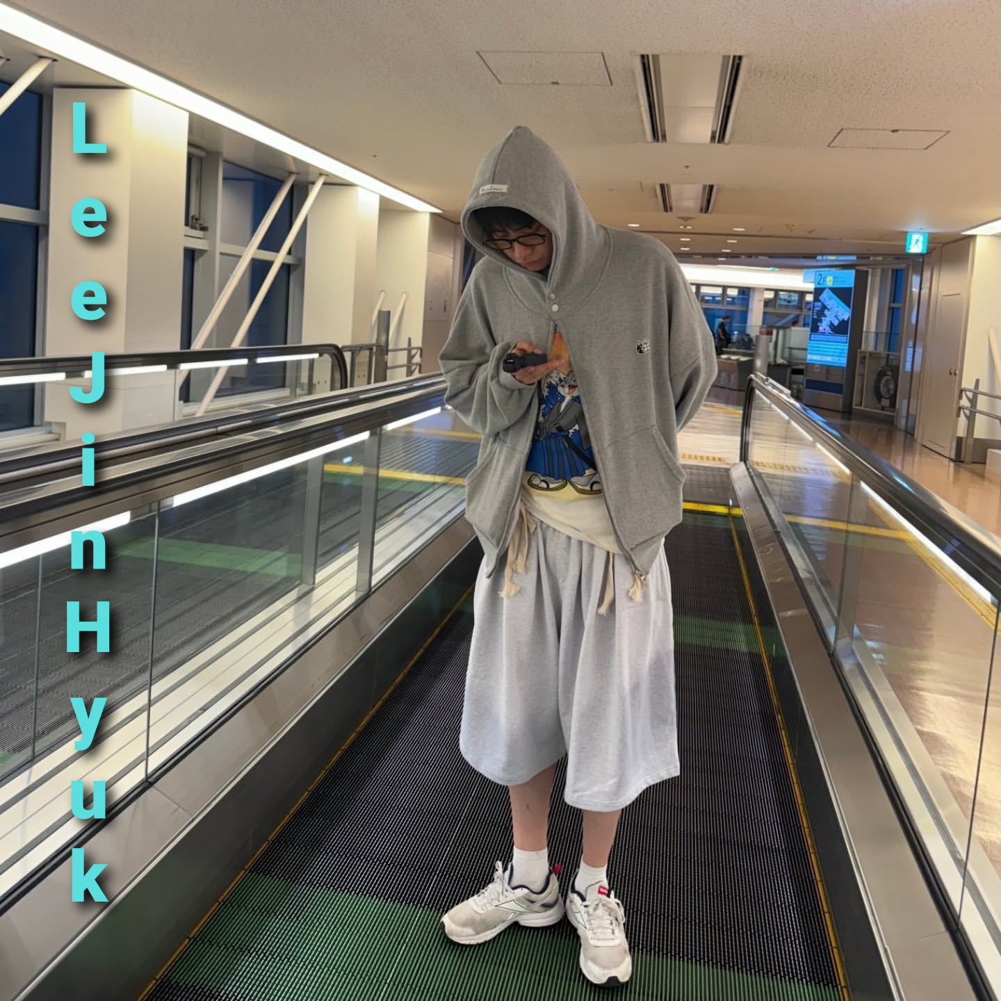 Behind-the-scenes cut of Lee Jinhyuk