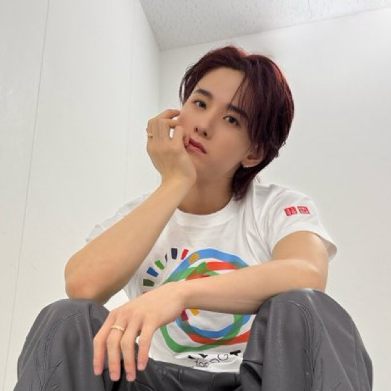 Recent activity shot of Sato Keigo (JO1)