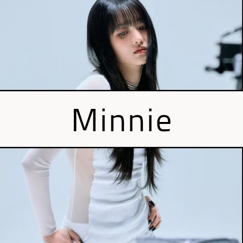 Recent activity shot of Minnie (i-dle)