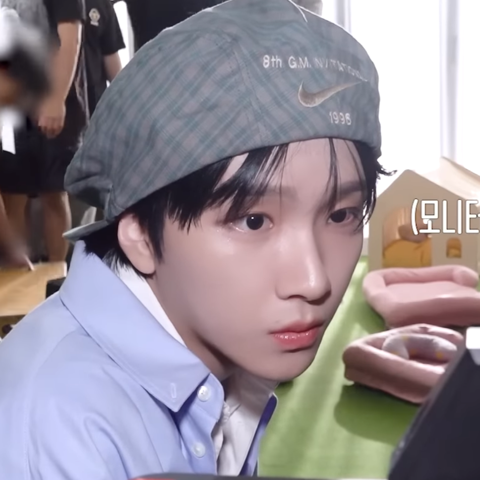 Recent activity shot of Woonhak (BOYNEXTDOOR)