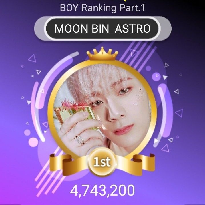 A moment captured by Moonbin (ASTRO)'s fan