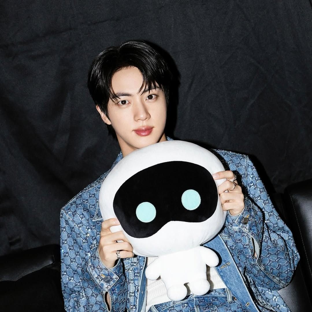 Recent activity shot of Jin (BTS)