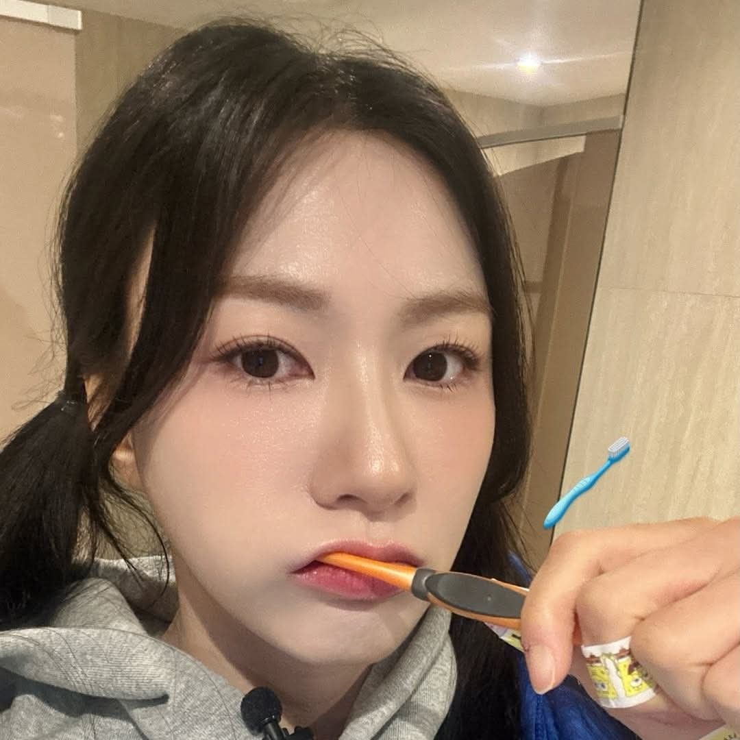 Behind-the-scenes cut of Oh Hayoung (Apink)