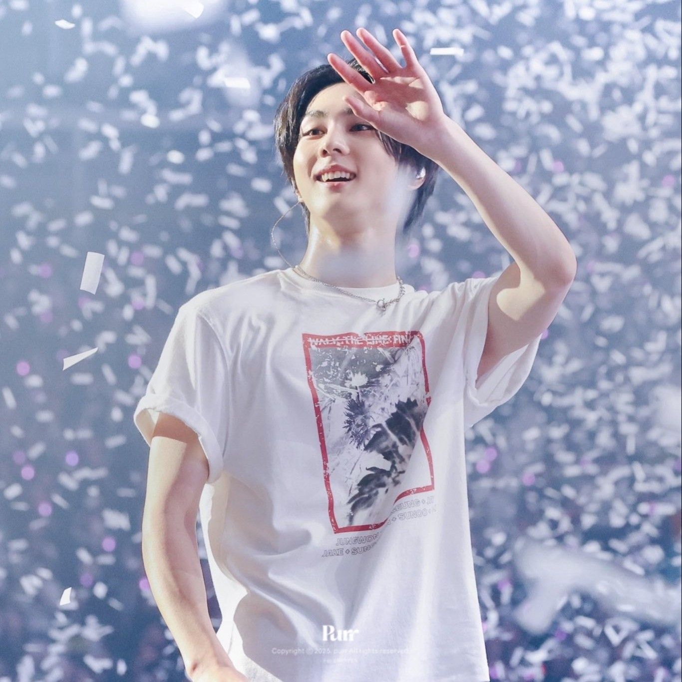 Recent activity shot of Jungwon (ENHYPEN)