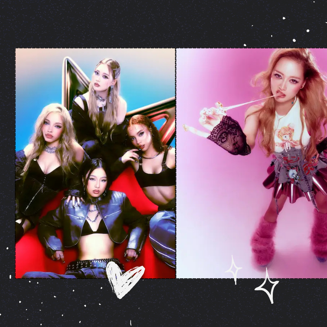 A moment captured by GIRLSET's fan