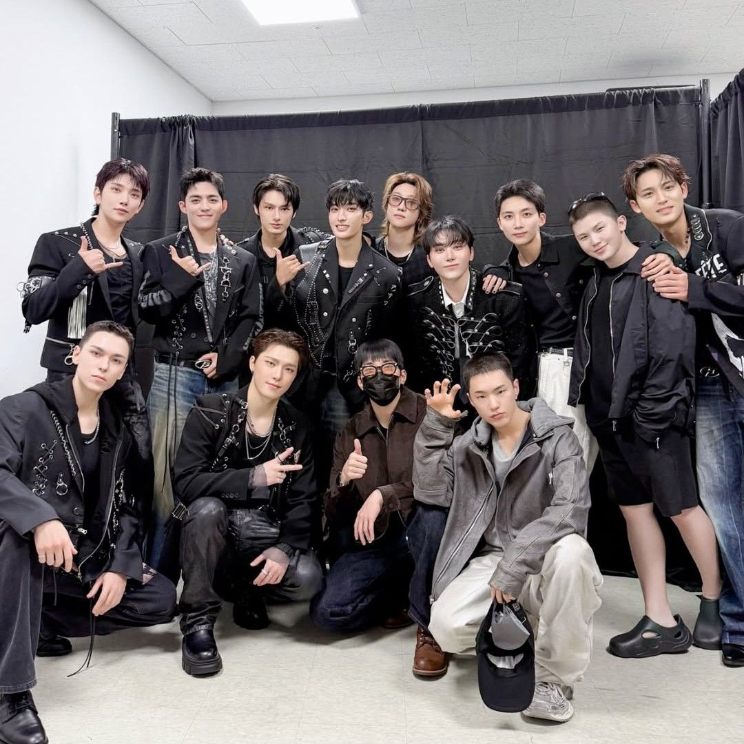 A moment captured by SEVENTEEN's fan