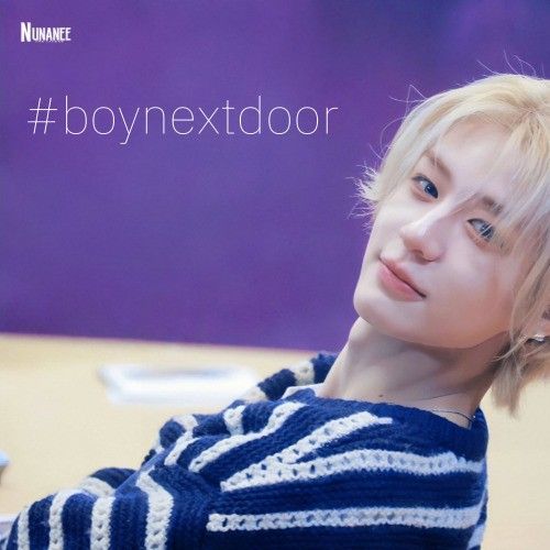 A moment captured by Leehan (BOYNEXTDOOR)'s fan