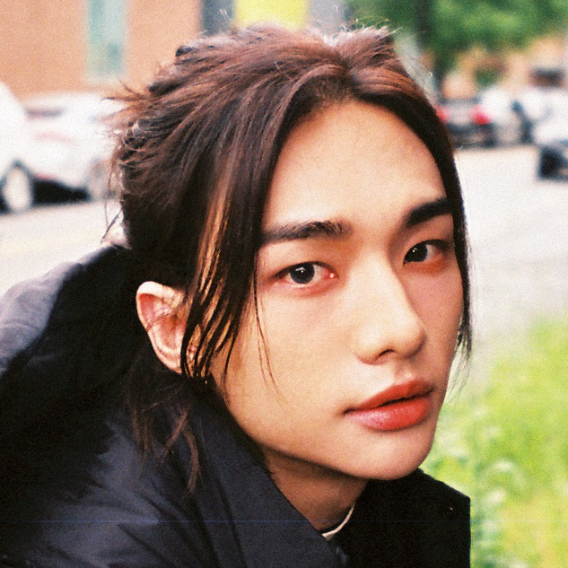 Behind-the-scenes cut of Hyunjin (Stray Kids)