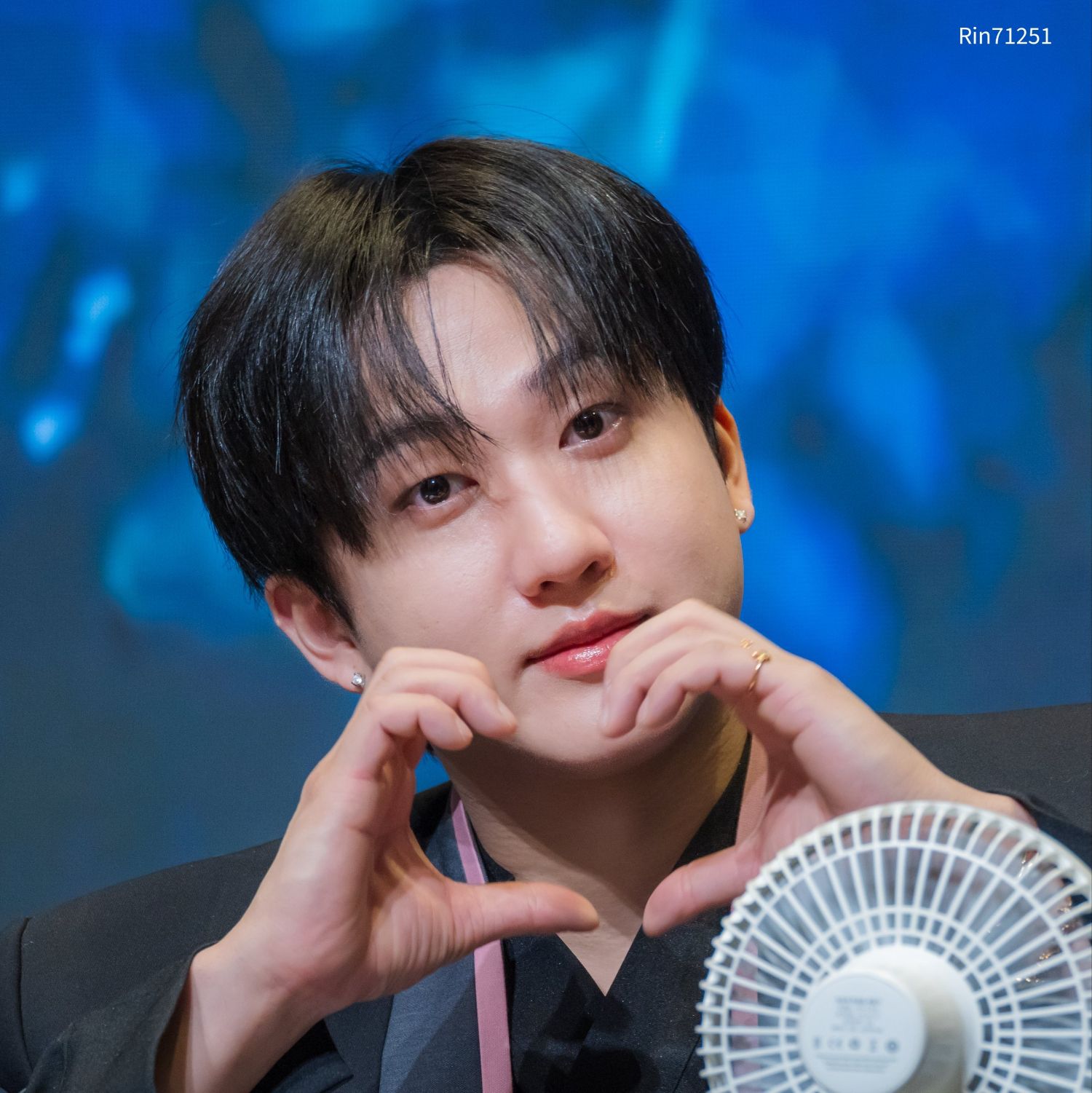 Recent activity shot of Changbin (Stray Kids)