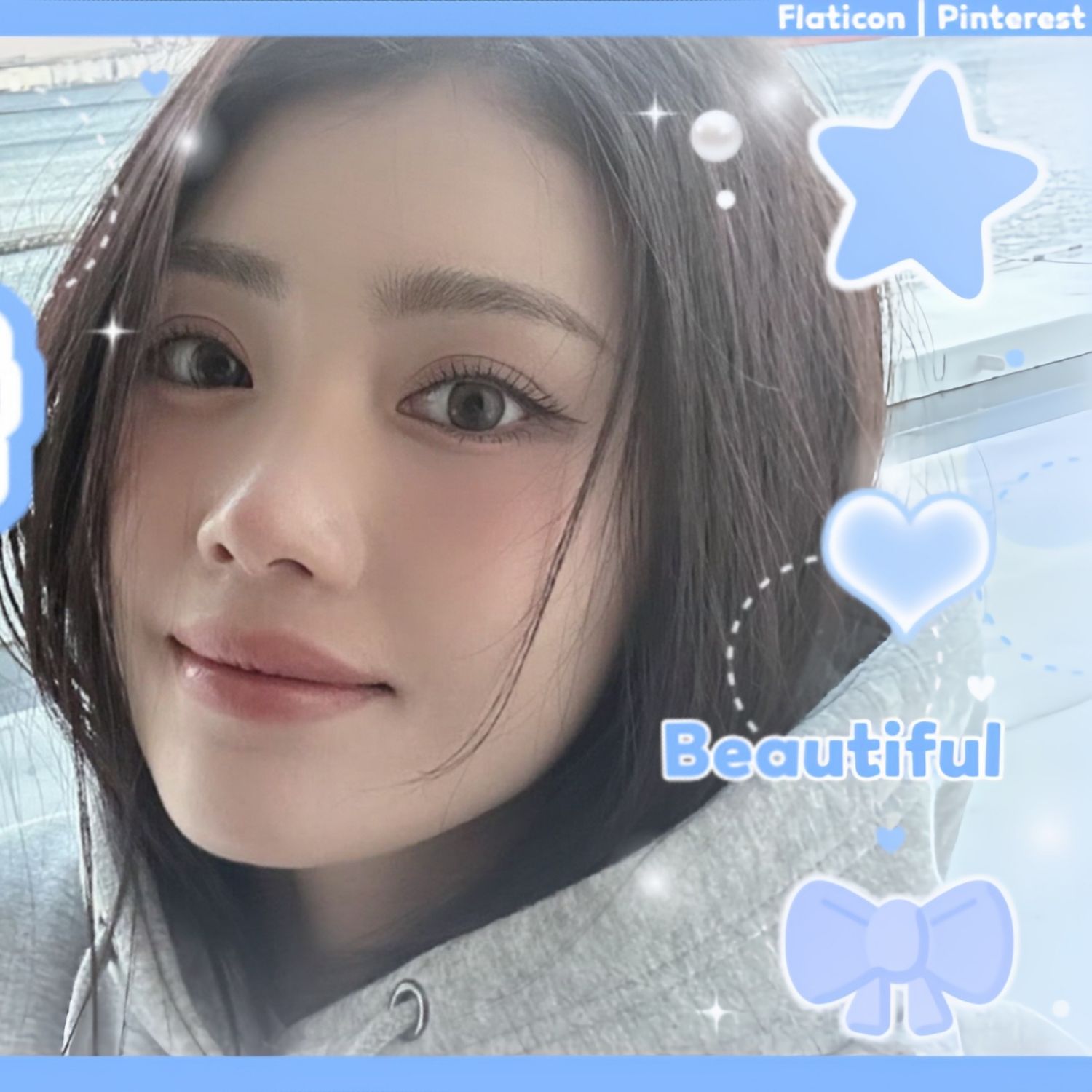 A moment captured by Xiao Ting (Kep1er)'s fan