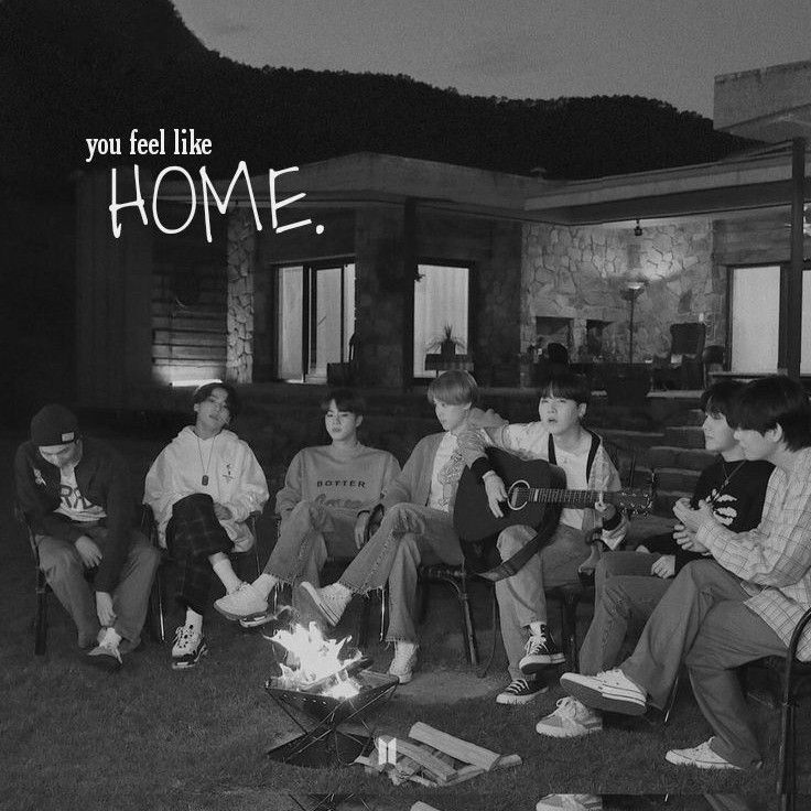 A moment captured by BTS's fan