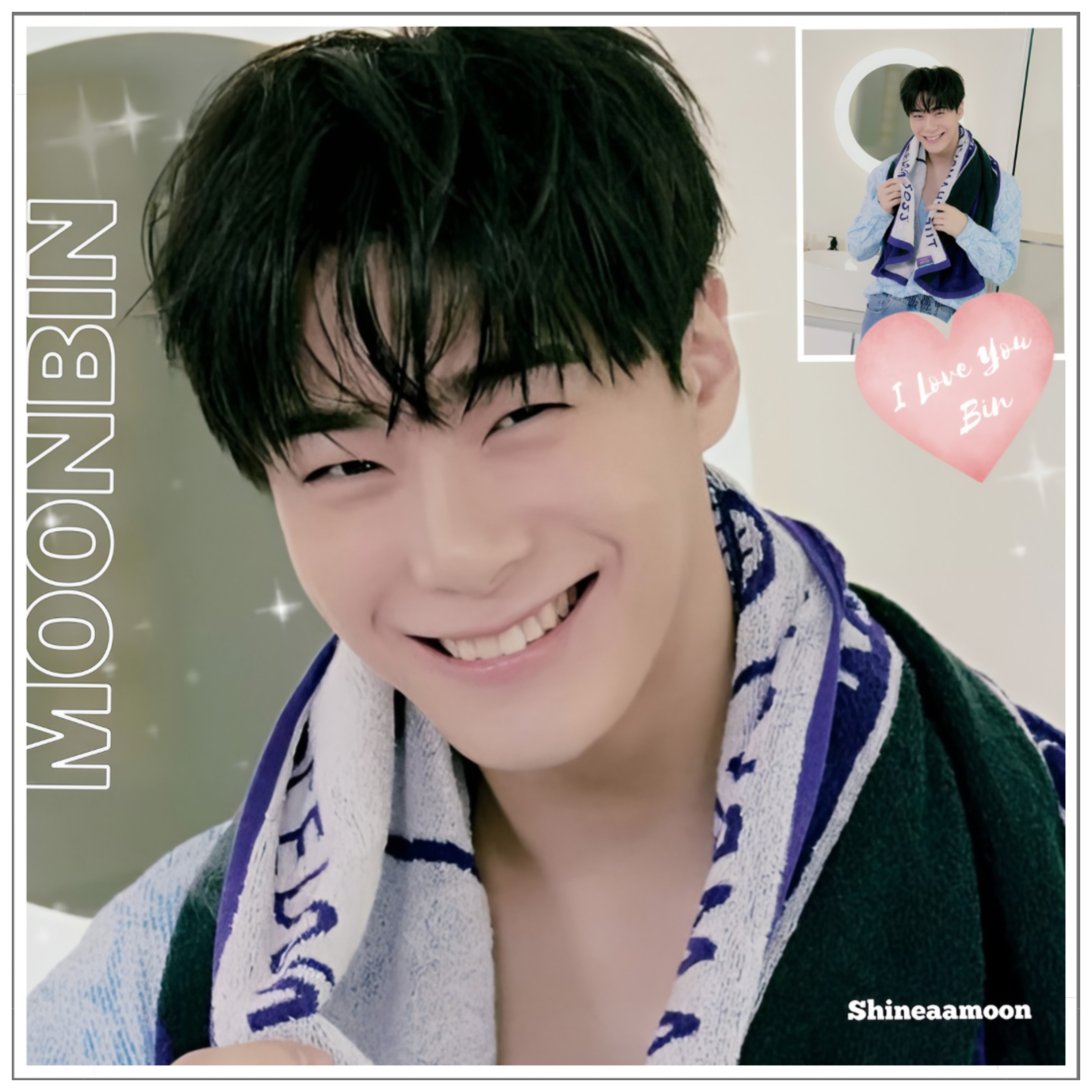 Recent activity shot of Moonbin (ASTRO)