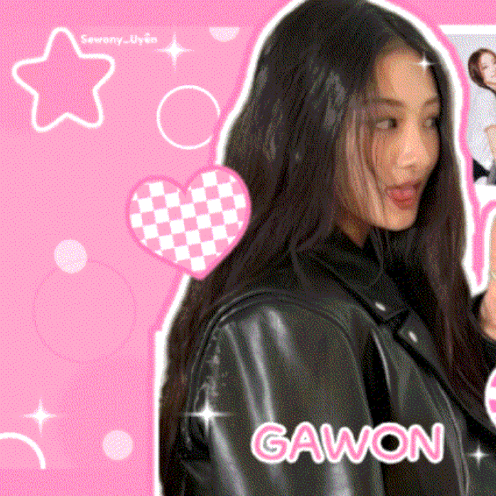 A moment captured by Gawon (MEOVV)'s fan