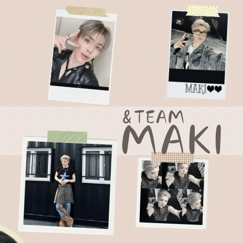Maki (&TEAM)的最新活動照片