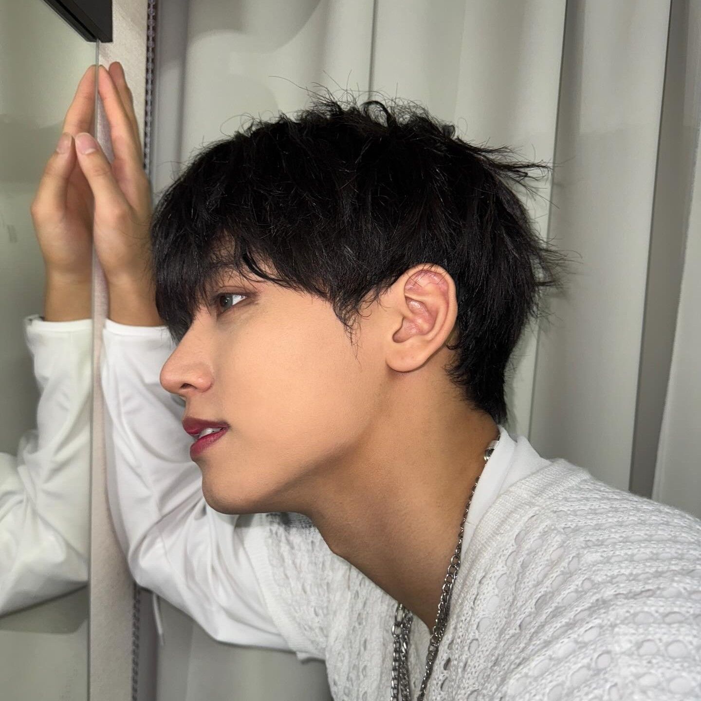 Recent activity shot of HYUK (OMEGA X)