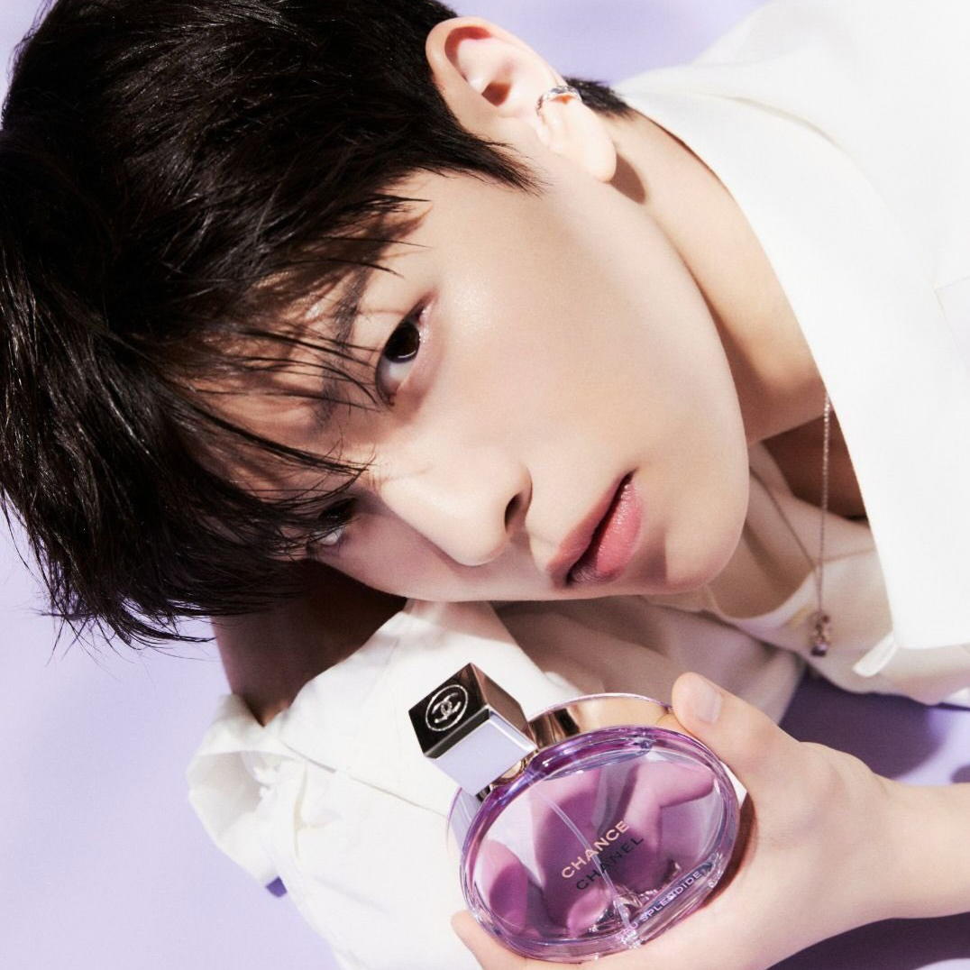 Recent activity shot of Seungmin (Stray Kids)