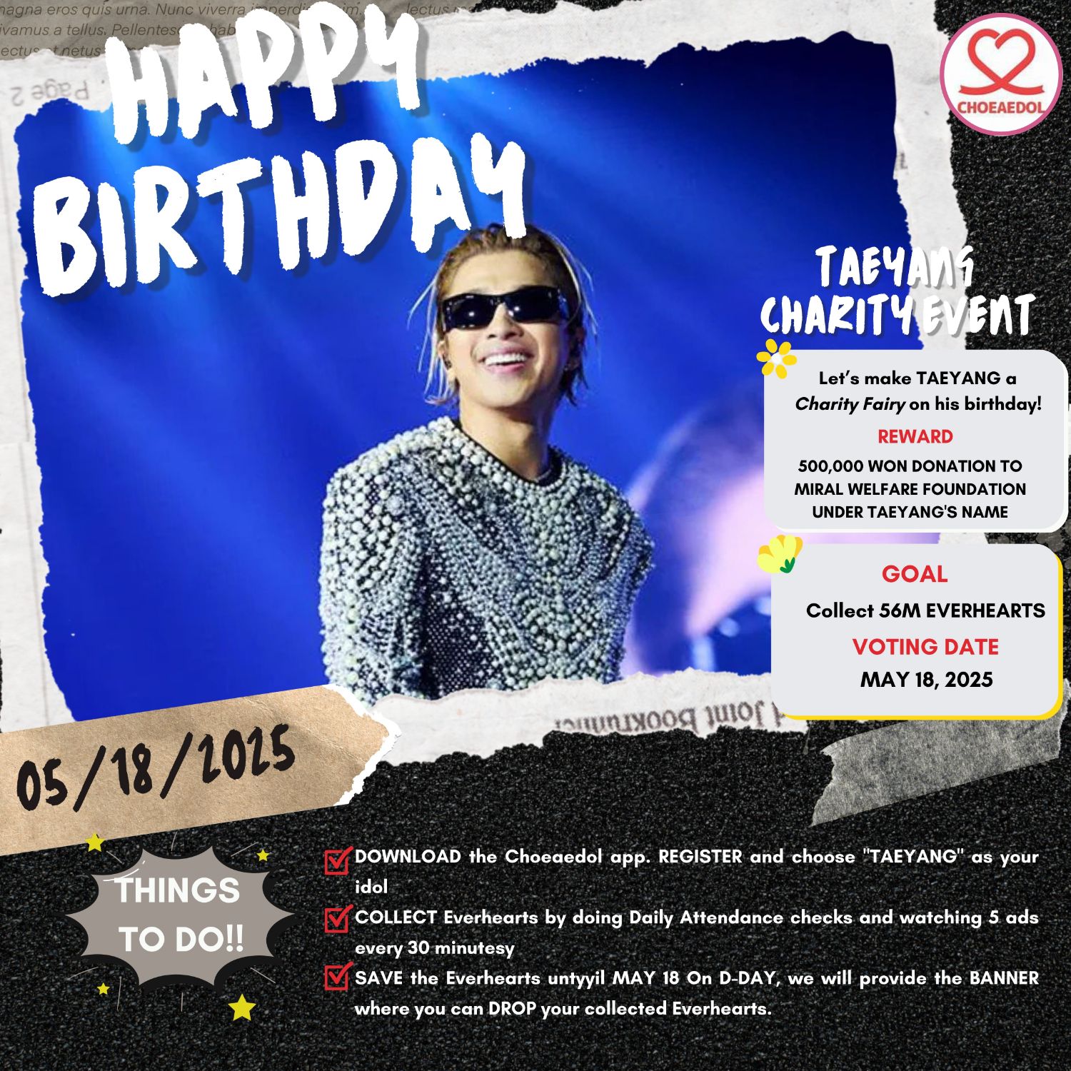 Recent activity shot of Taeyang (BIGBANG)