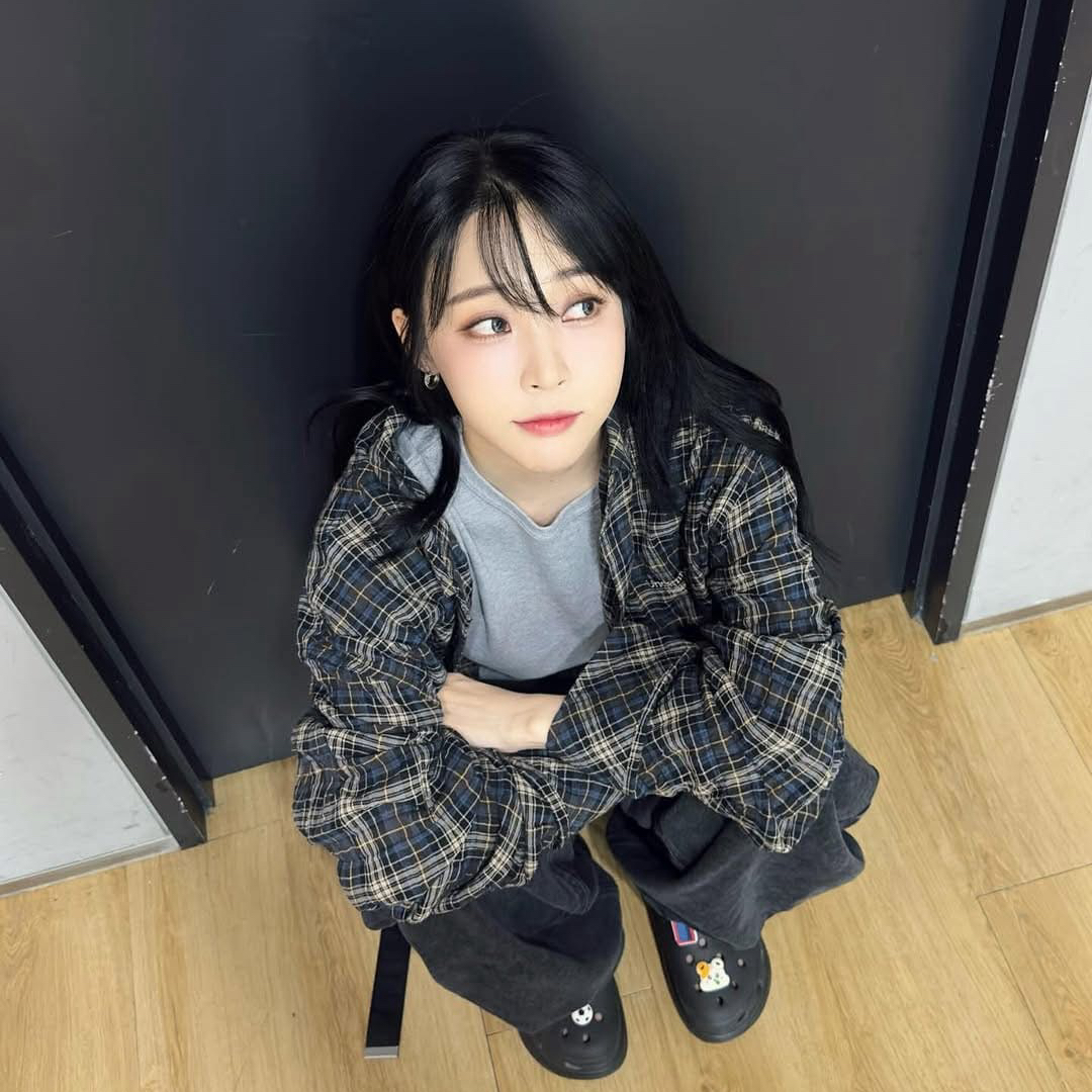 A moment captured by Moonbyul (MAMAMOO)'s fan