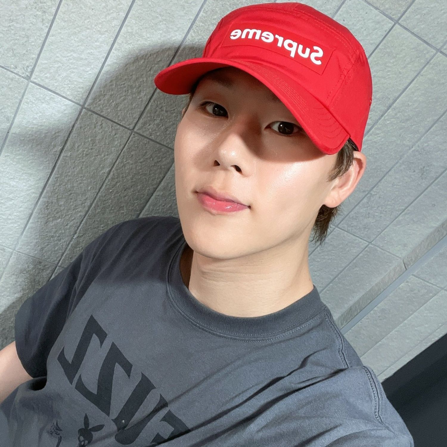 A moment captured by MONSTA X's fan