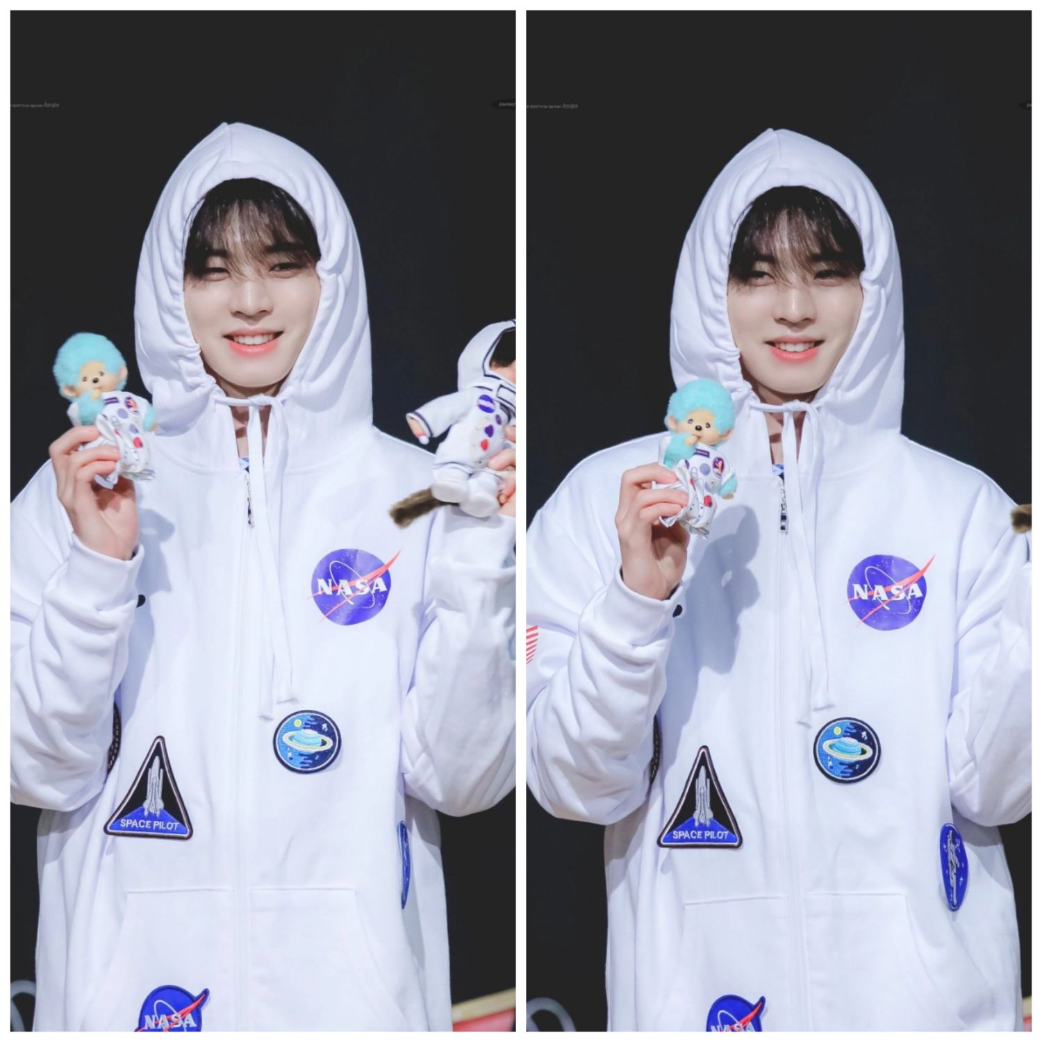 A moment captured by Hyojin (ONF)'s fan