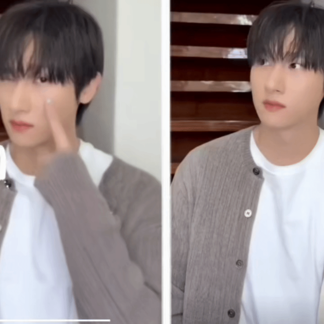 A moment captured by I.M (MONSTA X)'s fan