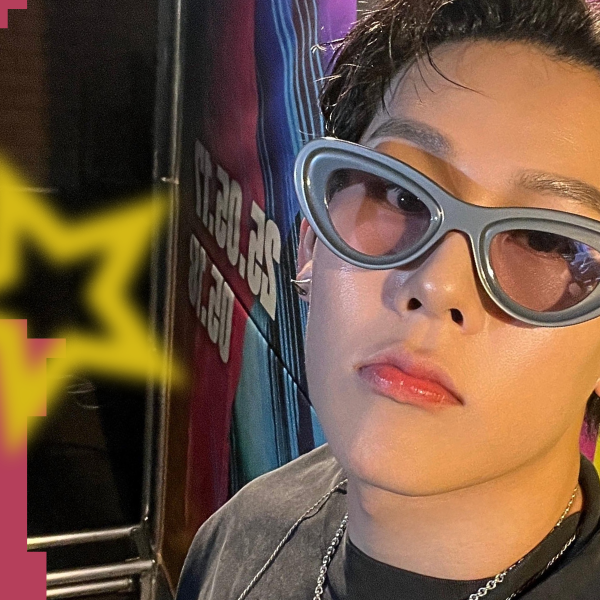 Recent activity shot of Joohoney (MONSTA X)