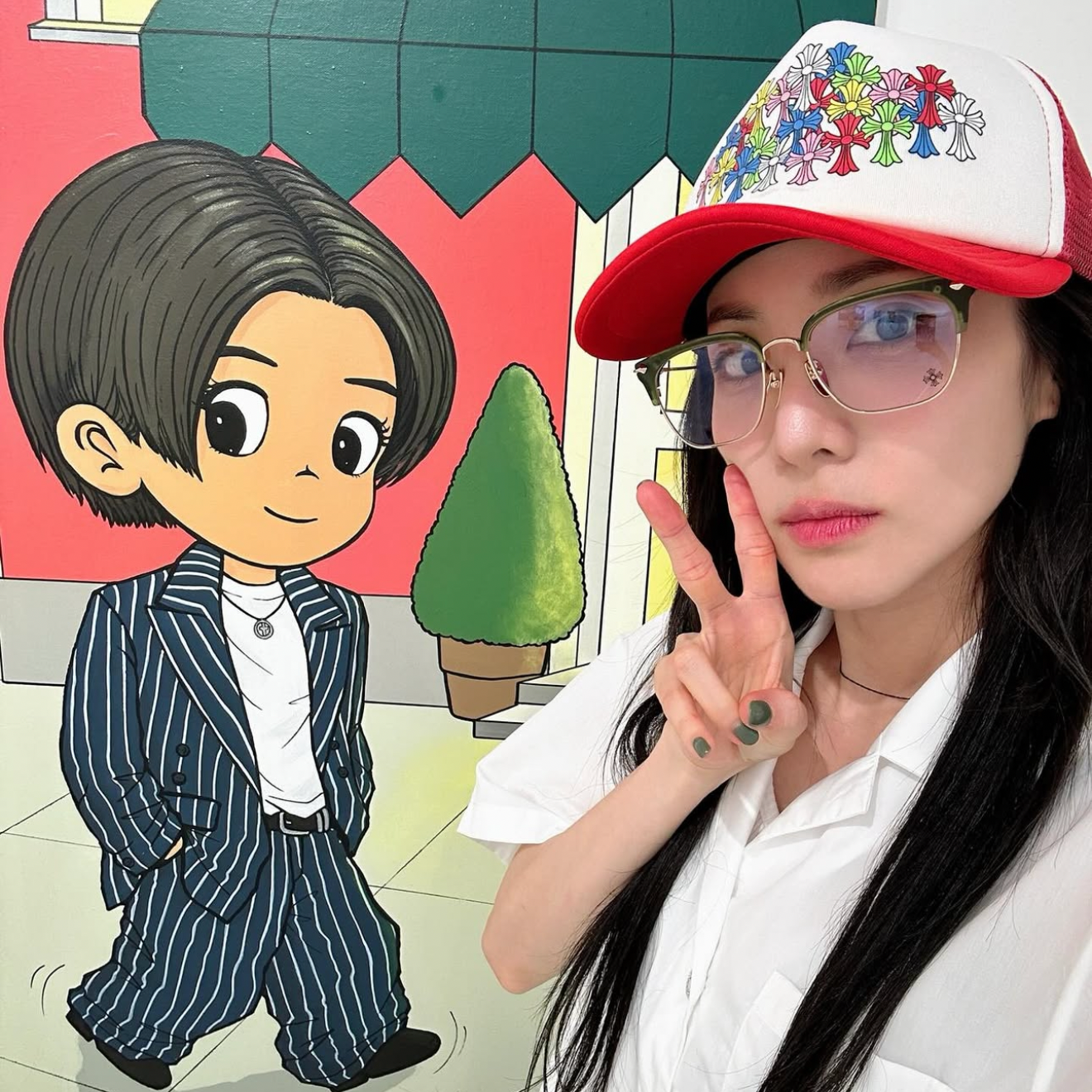 パク・サンダラ (2NE1)ファンが撮った瞬間