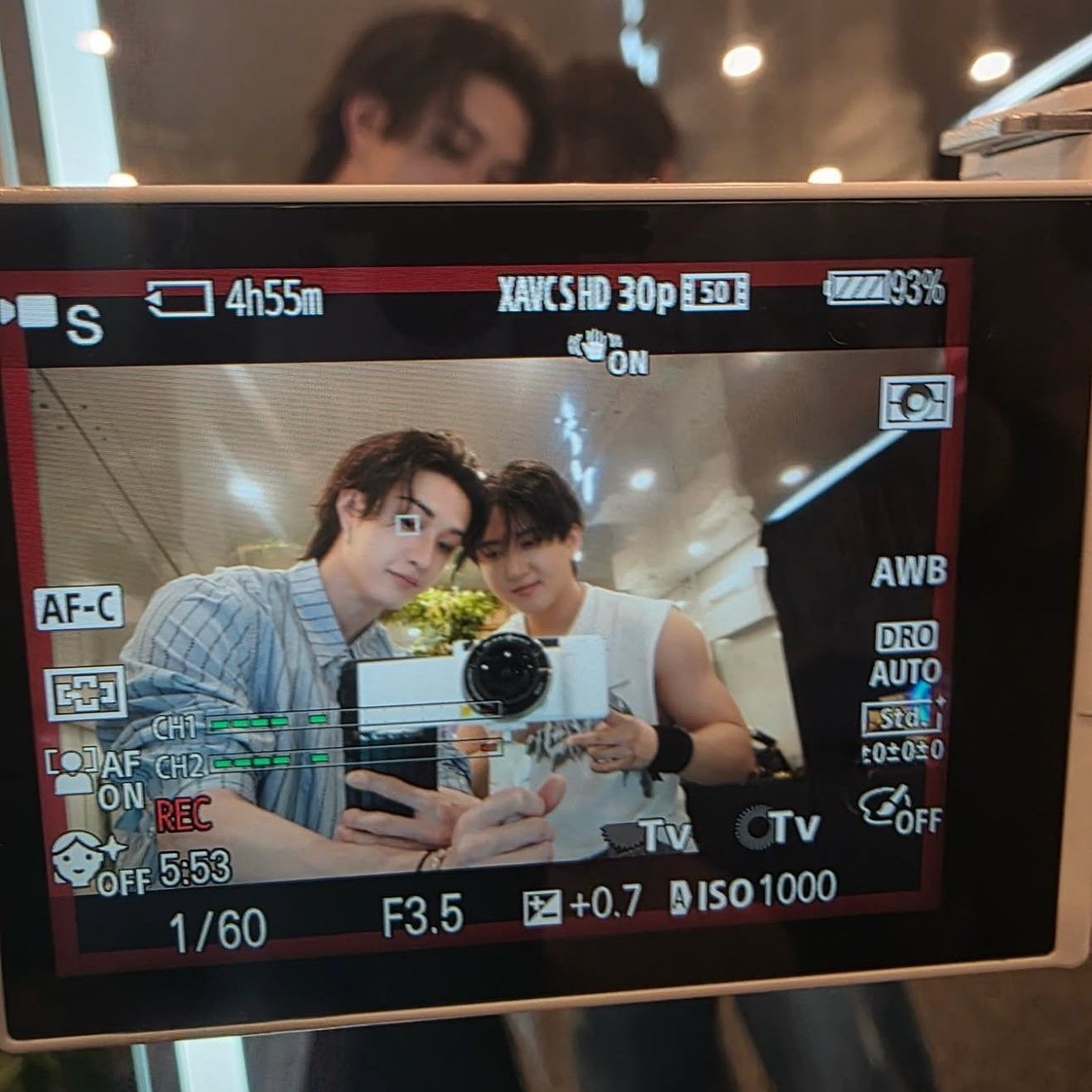 Recent activity shot of Bang Chan (Stray Kids)