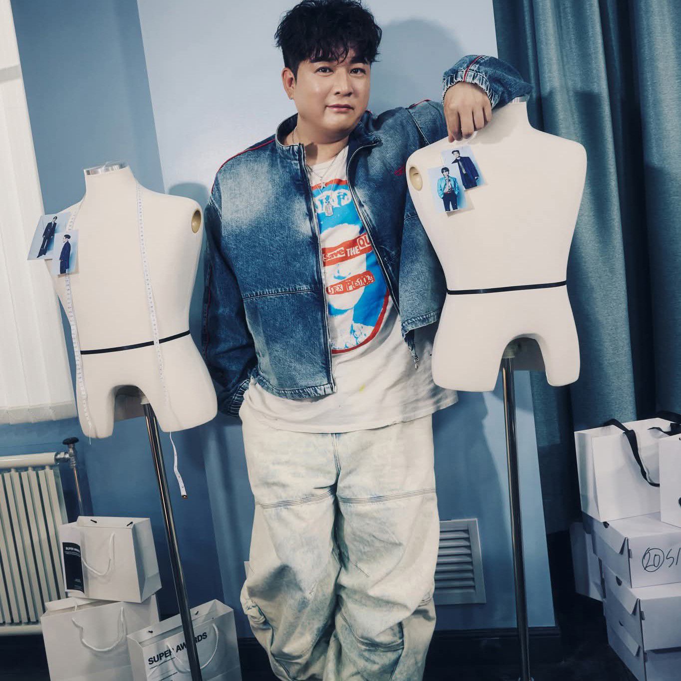 A moment captured by Shindong (Super Junior)'s fan