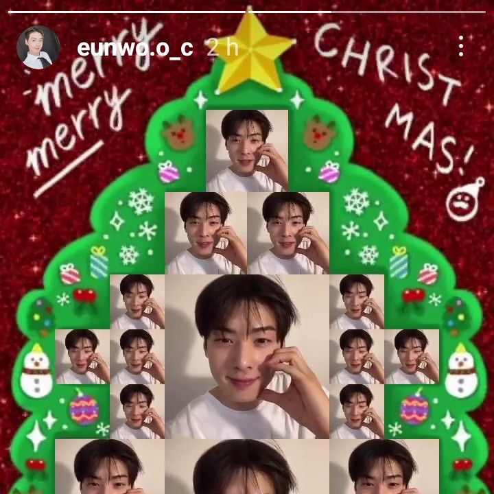 Recent activity shot of Eunwoo (ASTRO)