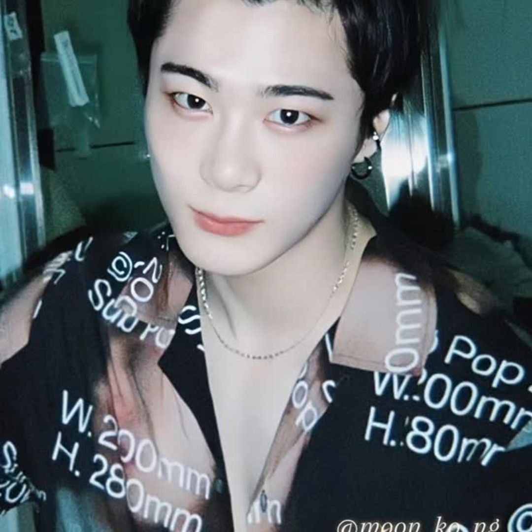 Recent activity shot of Moonbin (ASTRO)