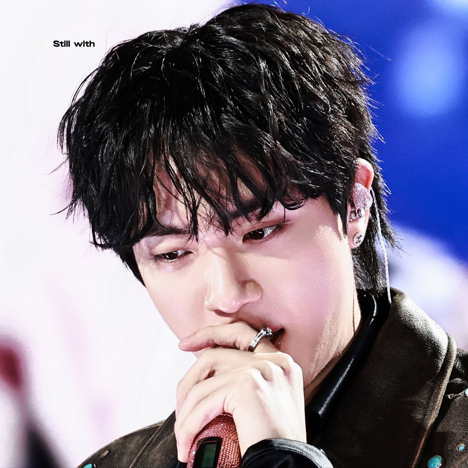 A moment captured by Jin (BTS)'s fan