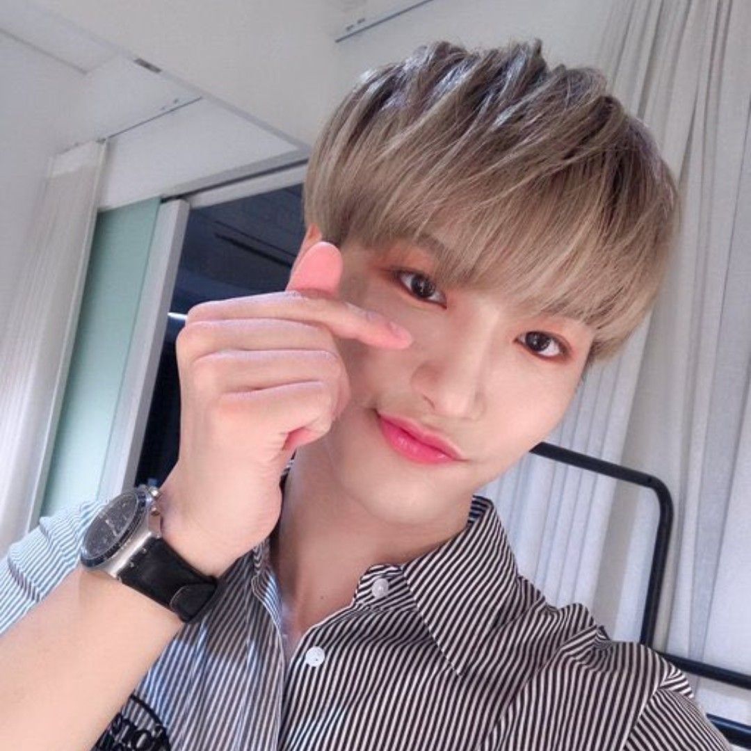 Recent activity shot of Seonghwa (ATEEZ)