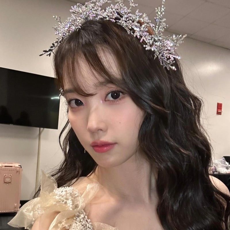 A moment captured by IU's fan