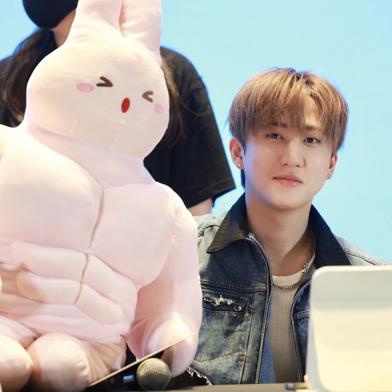 Recent activity shot of Changbin (Stray Kids)