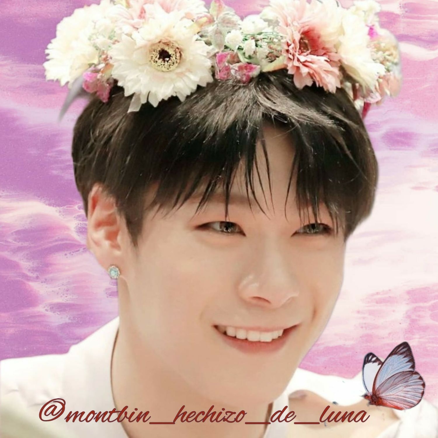 A moment captured by Moonbin (ASTRO)'s fan