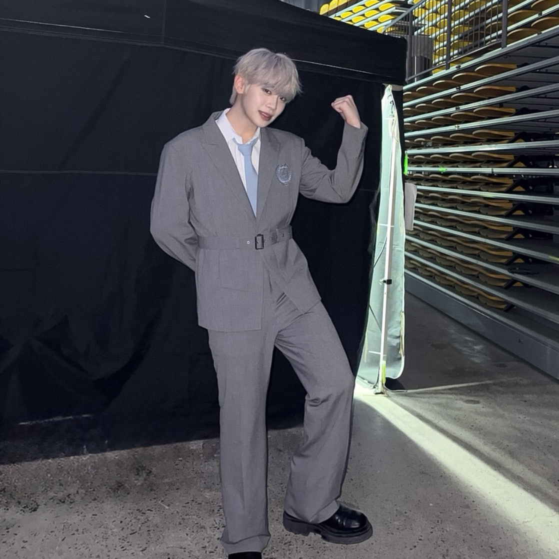 Recent activity shot of Kim Taerae (ZEROBASEONE)