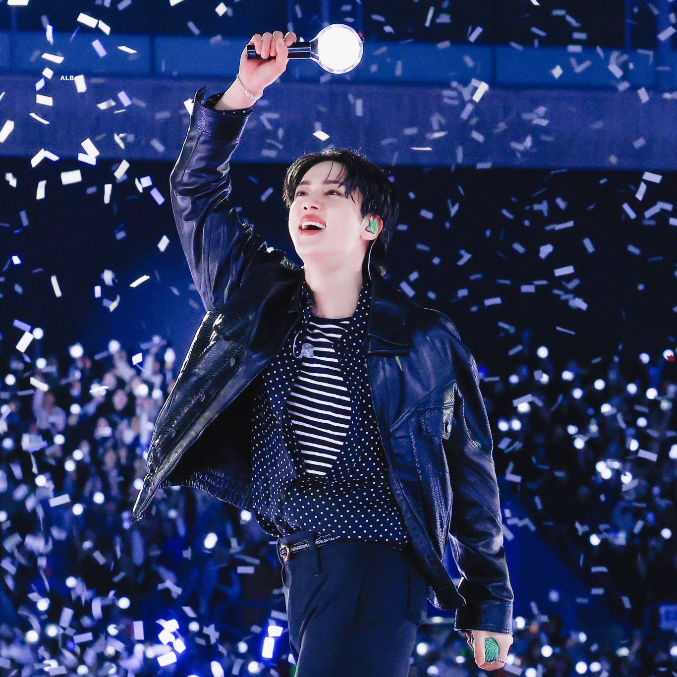 Recent activity shot of Jin (BTS)